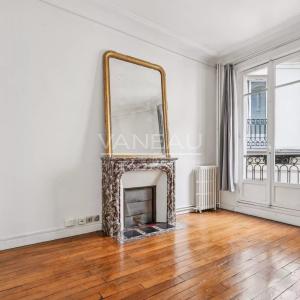 Paris XVIIe - Charmant 2 pièces - Pierre de taille, parquet, mou