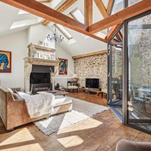 Quatre chambres et une grande pièce de vie