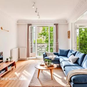 PARIS XVIème - Auteuil  - Vue seine