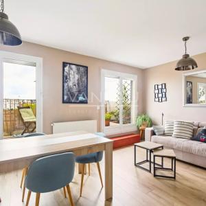 Boulogne, Les Passages : 3 pièces en dernier étage avec terrasse