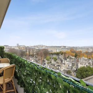 PARIS XVIe - Trocadéro - Vue Panoramique, étage élevé.
