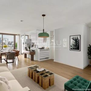 Paris 15ème - 4 pièces étage élevé - Vue dégagée