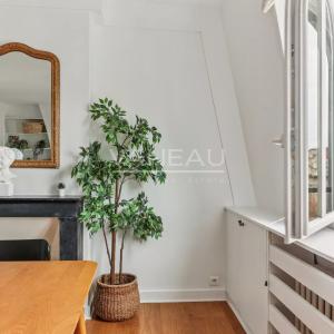 Paris VIIe - Saint Dominique - Etage élevé vue Tour Eiffel