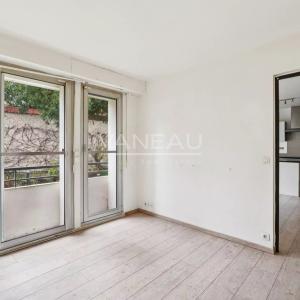 BOIS DE BOULOGNE 2 PIECES VUE JARDIN