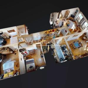 Paris XIXe - Bel appartement de cinq pièces - Vue dégagée - Cave