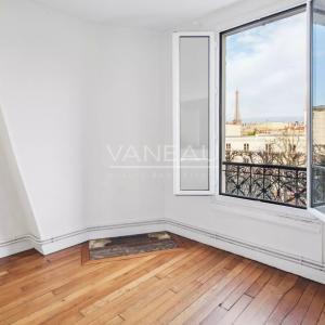 PARIS XVème Nord – Place du commerce 2/3 pièces – Vue dégagée to