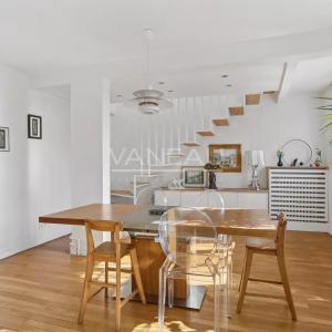 Boulogne Billancourt, Appartement familial en dernier étage avec