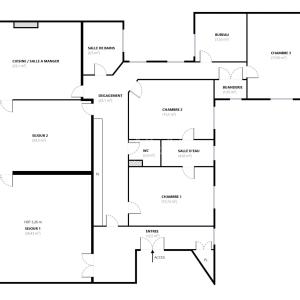 Appartement familial et de réception