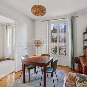 Bel appartement traversant de 58 m² – Lumière, volumes et charme