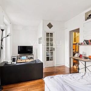 Studio lumineux loué – Paris XXe