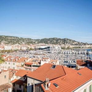 Cannes Plages du Midi - Penthouse 4 pièces vue mer à vendre