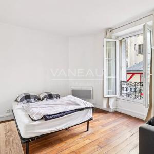 Studio lumineux loué – Paris XXe