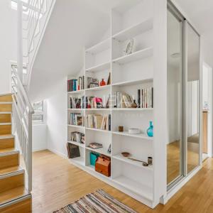 Paris XVIe - Ranelagh - Duplex en dernier étage - Terrasses et v