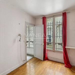 Paris XVIIème – Épinettes – 2 pièces à rénover avec cave – Fort 