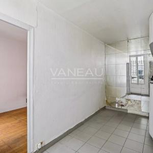 Paris XVIIème – Épinettes – 2 pièces à rénover avec cave – Fort 