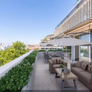 Paris 15ème 3 pièces avec terrasse sans vis-à-vis