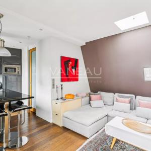 Paris XVIe - Trocadero -  Pied à terre en dernier étage