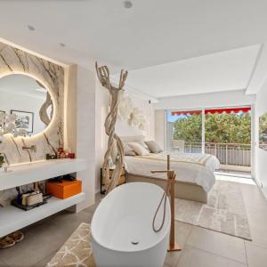 Cannes Petit Juas Appartement 3 pièces rénové vue mer à vendre