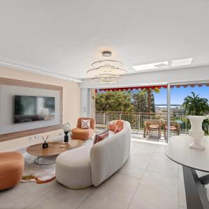 Cannes Petit Juas Appartement 3 pièces rénové vue mer à vendre