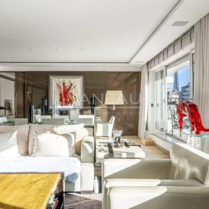 Paris XVIe - Henri Martin - Terrasse vue Tour Eiffel