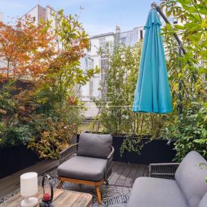 PARIS XVI - ETOILE - studio - terrasse