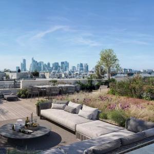 Levallois-Perret - Appartement  en dernier étage avec terrasses