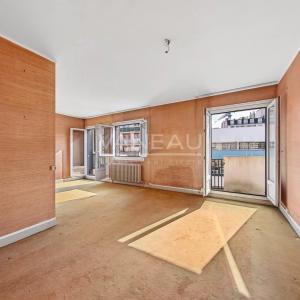 Quatre pièces à rénover avec balcons