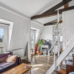 Paris XI - Belleville - Style Loft - Dernier étage - Vue dégagée