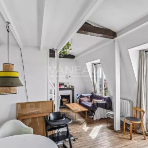 Paris XI - Belleville - Style Loft - Dernier étage - Vue dégagée