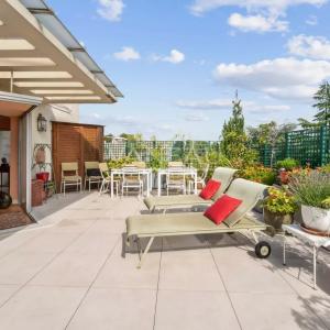 Neuilly 92200 - Terrasse de plain-pied - Vue panoramique