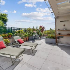 Neuilly 92200 - Terrasse de plain-pied - Vue panoramique