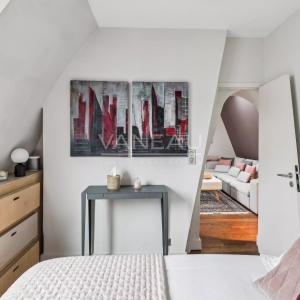 Paris XVIe - Trocadero -  Pied à terre en dernier étage