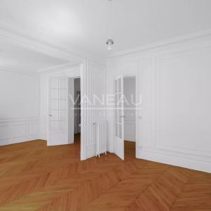 Paris XVIe -  Auteuil sud - Bel ancien - Trois chambres.