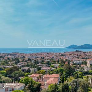 06400 - Cannes – Oxford - Vue mer - Quartier résidentiel recherché, à proximité immédiate du centre et des commodités