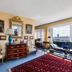 Paris XVe. Charles Michels-Javel.  Vue Paris et Seine
