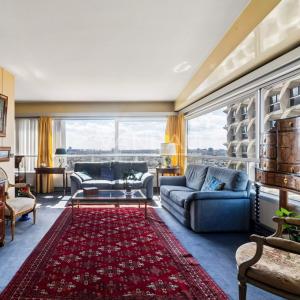 Paris XVe. Charles Michels-Javel.  Vue Paris et Seine