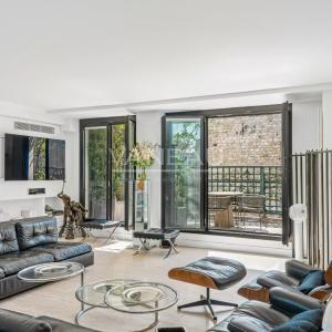 PARIS XVIe – Jasmin – 7ème étage avec Terrasse  de plain-pied.