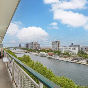 PARIS XVIè – EGLISE D'AUTEUIL - QUAI - VUE SEINE ET MONUMENTS