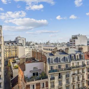 Paris 15e - 4 pièces en étage élevé - Vue dégagée
