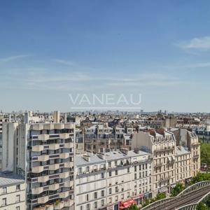 Paris XVe - Cambronne - Dernier étage avec vue monuments