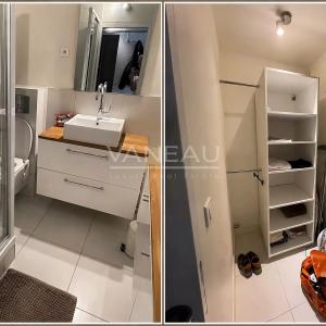 Studio en étage élevé avec balcon et vue dégagée
