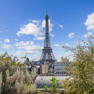 Paris VIIe - Gros caillou - Dernier étage avec terrasse avec vue sur monuments