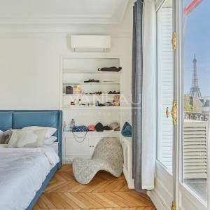 Paris VIIIᵉ - Alma–Marceau - Élégance parisienne avec vue tour  