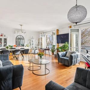PARIS XVIe - Auteuil -  Appartement familial et de réception avec vue.