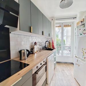 Paris XIVe - Parc Montsouris - Appartement familial avec vue dégagée sur le parc