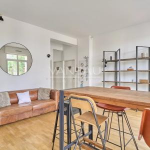 Boulogne-Billancout - Juste Limite Paris XVIè - Jardin intérieur à usage Privatif, rue Résidentielle