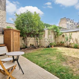 Boulogne-Billancout - Juste Limite Paris XVIè - Jardin intérieur à usage Privatif, rue Résidentielle