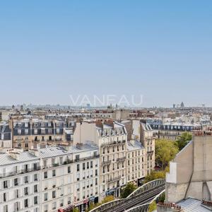Paris XVe - Cambronne/Garibaldi appartement deux pièces vue Tour Eiffel