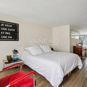 Paris 3è - Loft d'artiste en étage avec ascenseur