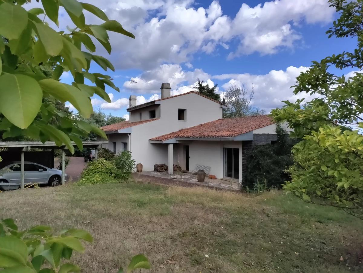 Sur la plaine d'Oudon - Maison d'architecte avec piscine et terr